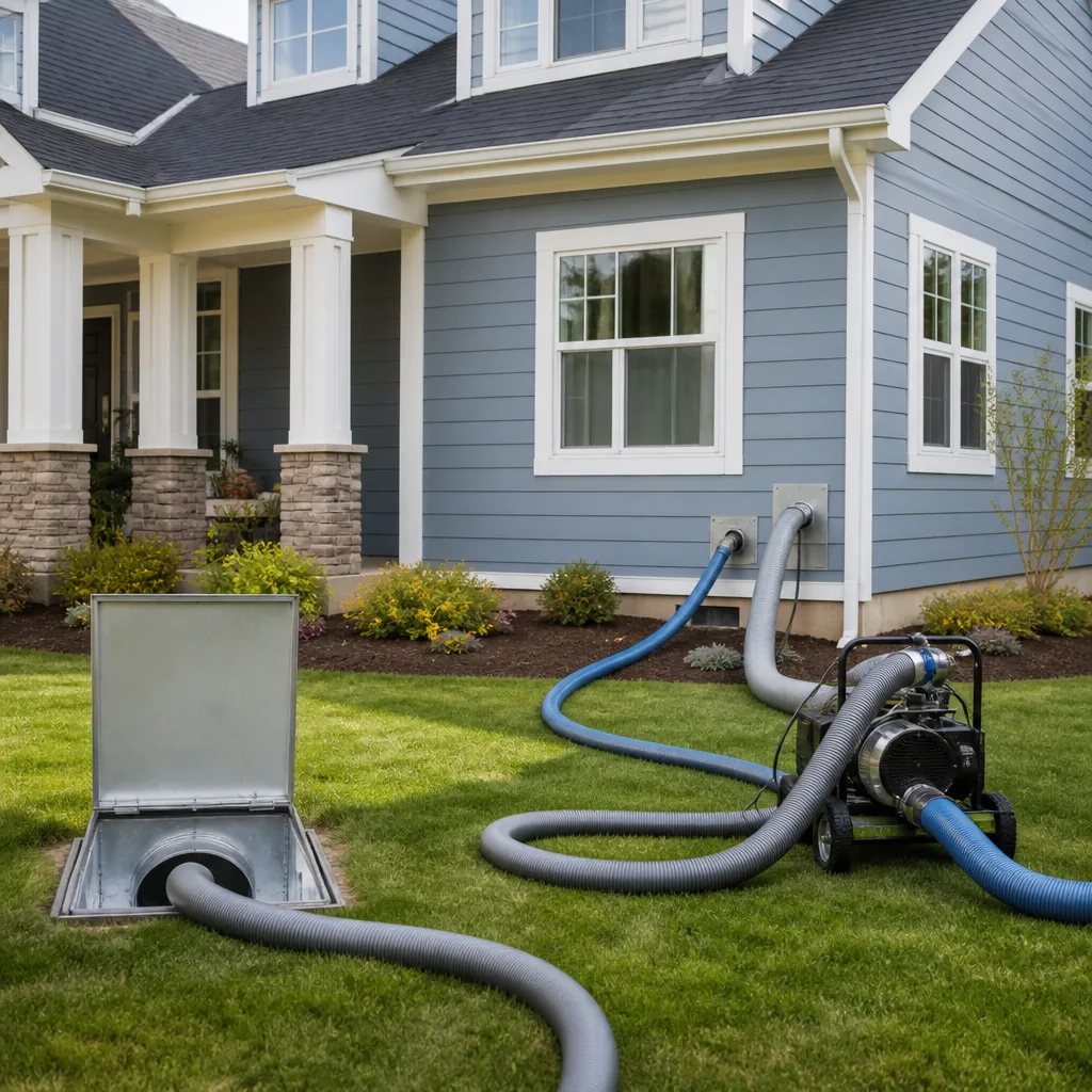 Whole-home duct cleaning